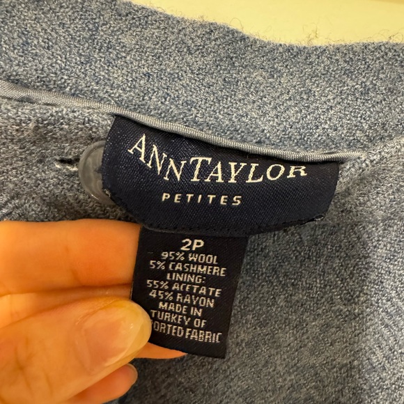 Ann Taylor Classic Gray Blazer - Picture 9 of 9